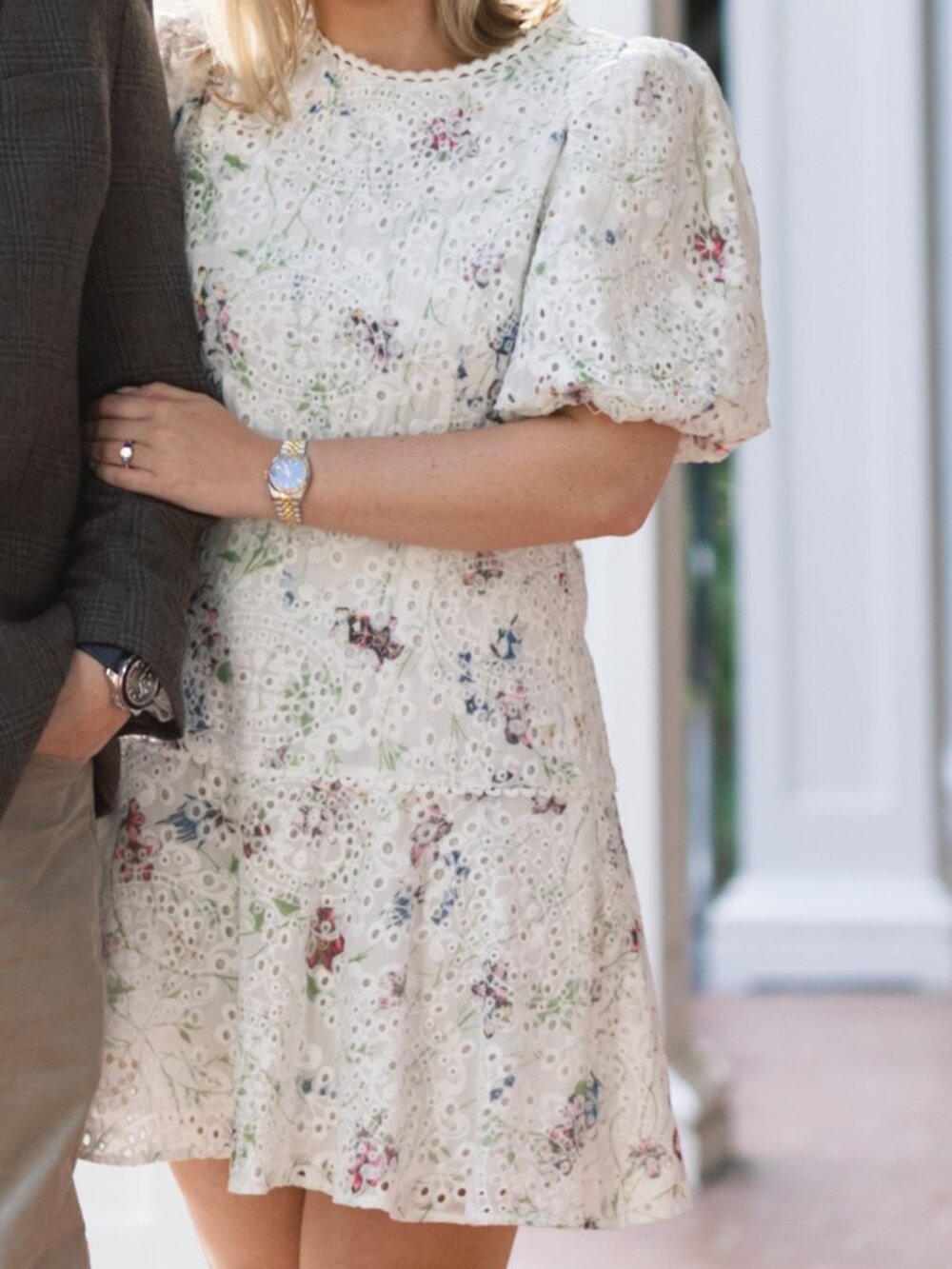 Gianni Bini Eyelet Lace Dress